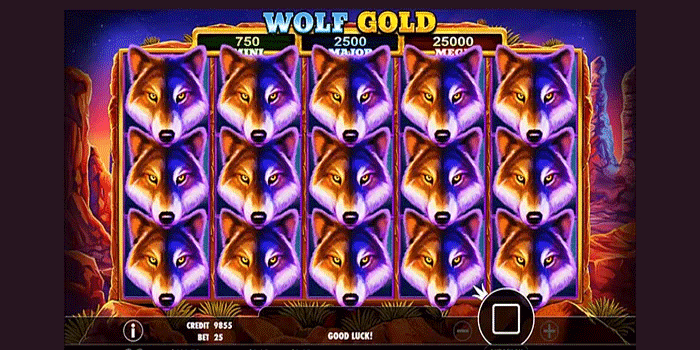 Slot Wolf Gold Multi-Line Taruhan Memberikan Jackpot Cepat